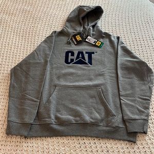 NWT CAT hoodie Size XL